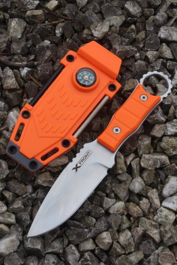 Survival knife SURVIVOR V4, Orange